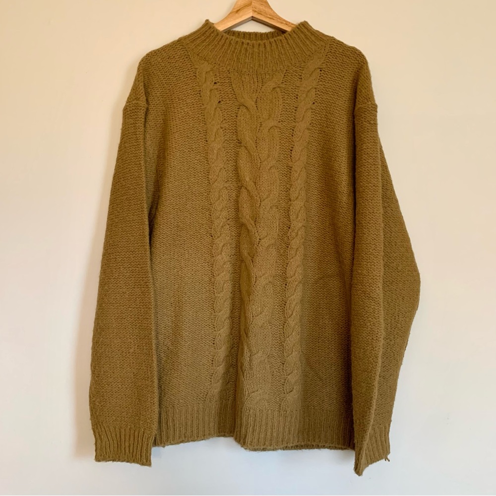 Women’s Wool Blend Chunky Knit Sweater Size L
